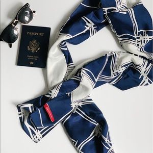 Anne Klein Vintage Silk Scarf